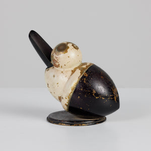 Enameled Brass Ashtray by Chase