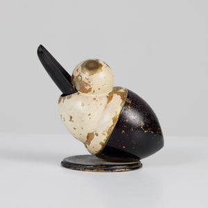 Enameled Brass Ashtray by Chase