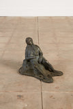 Bronze Sculpture of Lounging Lady