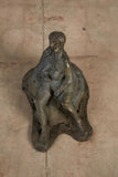 Bronze Sculpture of Lounging Lady