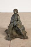 Bronze Sculpture of Lounging Lady