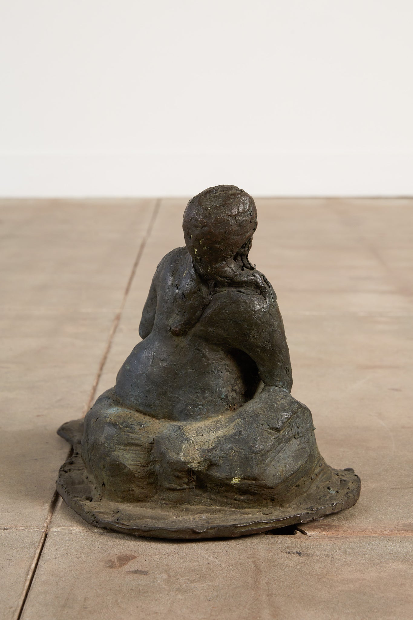 Bronze Sculpture of Lounging Lady