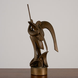 Bronze Saint-Michel Sculpture By Olivier Strebelle