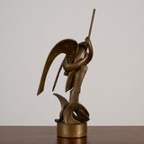 Bronze Saint-Michel Sculpture By Olivier Strebelle