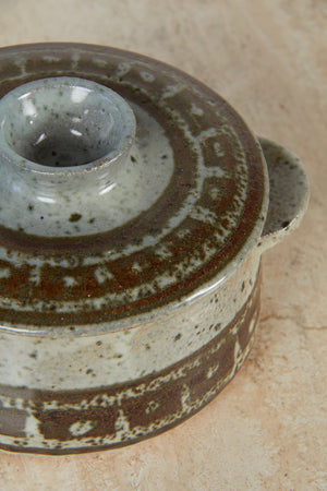 Studio Ceramic Lidded Vessel