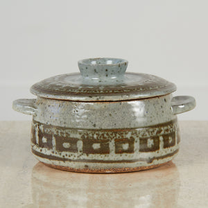 Studio Ceramic Lidded Vessel