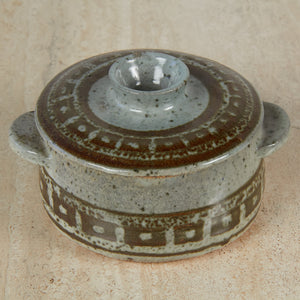 Studio Ceramic Lidded Vessel