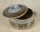 Studio Ceramic Lidded Vessel