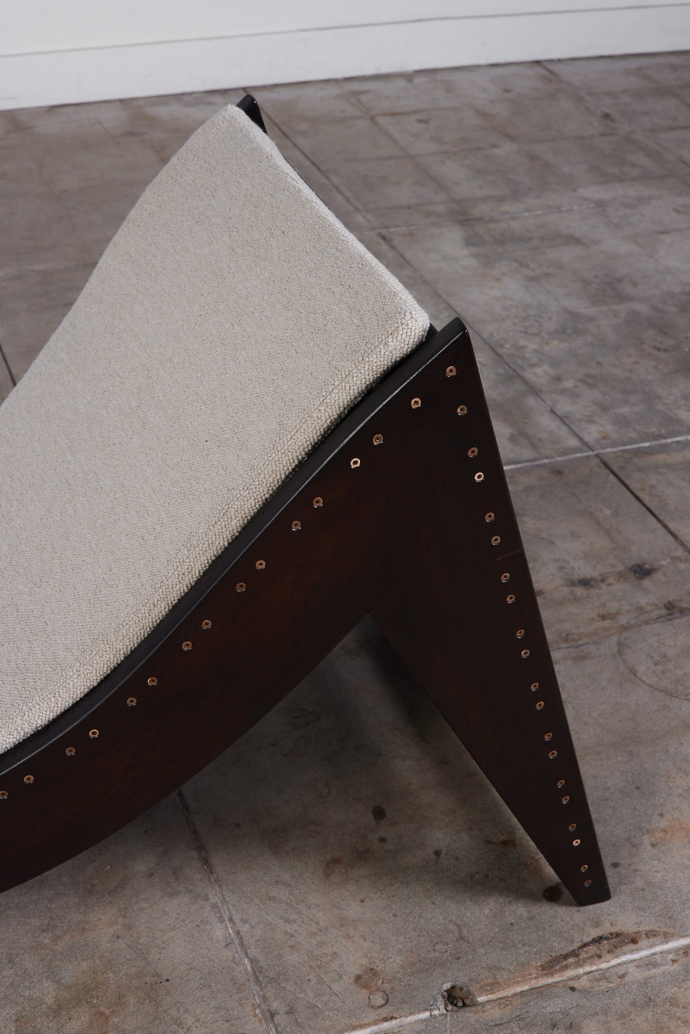 Martin Simpson Boucle Chaise Lounge
