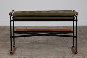 Cleo Baldon Tufted Gallery Bench for Terra