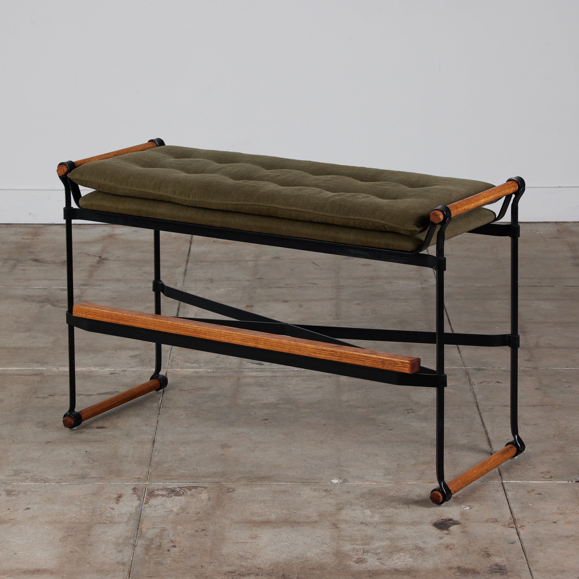 Cleo Baldon Tufted Gallery Bench for Terra