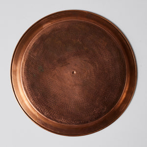 Copper Charger Plate