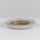 Studio Ceramic Dish with Golden Crushed Glass Inlay