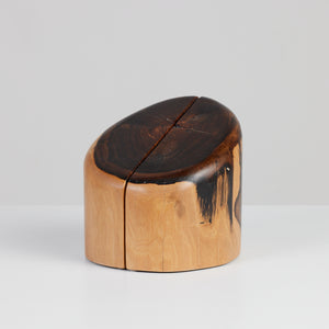ON HOLD ** Don Shoemaker for Señal Bookends in Solid Cocobolo