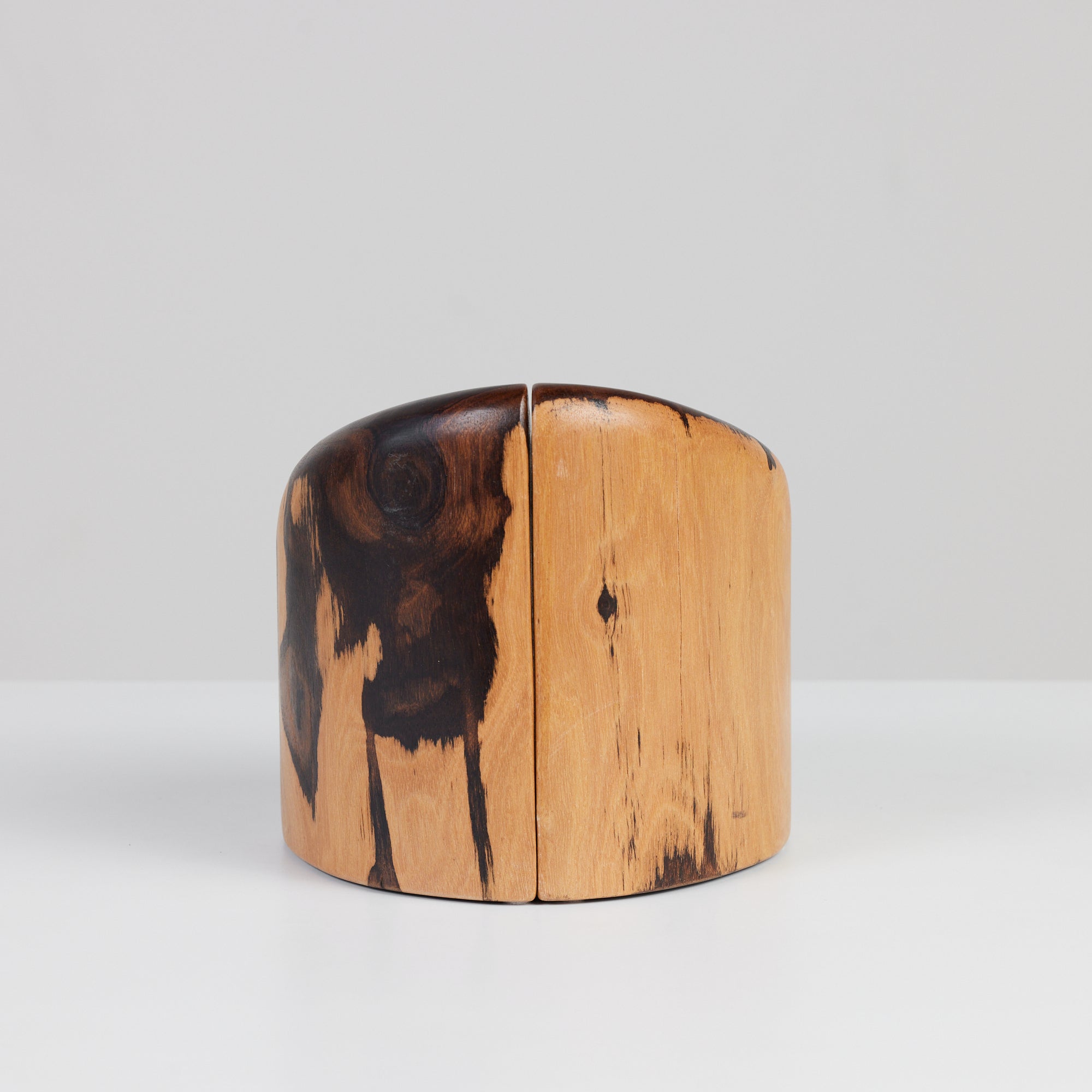 ON HOLD ** Don Shoemaker for Señal Bookends in Solid Cocobolo