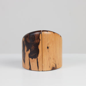ON HOLD ** Don Shoemaker for Señal Bookends in Solid Cocobolo