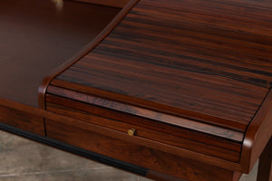 Edward Wormley Executive Tambour-Door Rosewood Desk for Dunbar