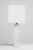Marble Table Lamp in the Style of T.H. Robsjohn-Gibbings