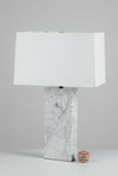 Marble Table Lamp in the Style of T.H. Robsjohn-Gibbings