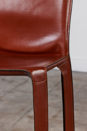 Mario Bellini Cab Bar/Counter Stool for Cassina