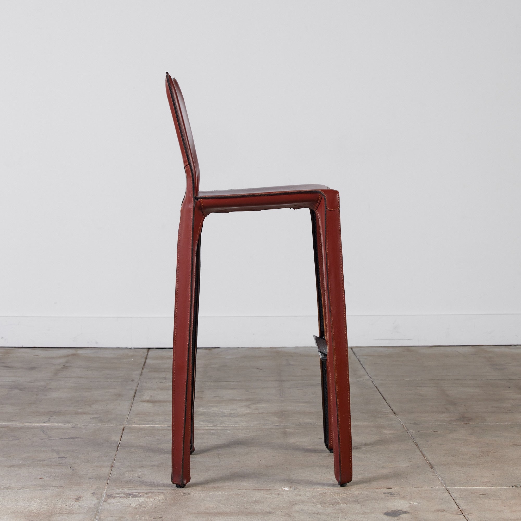 Mario Bellini Cab Counter Stool for Cassina