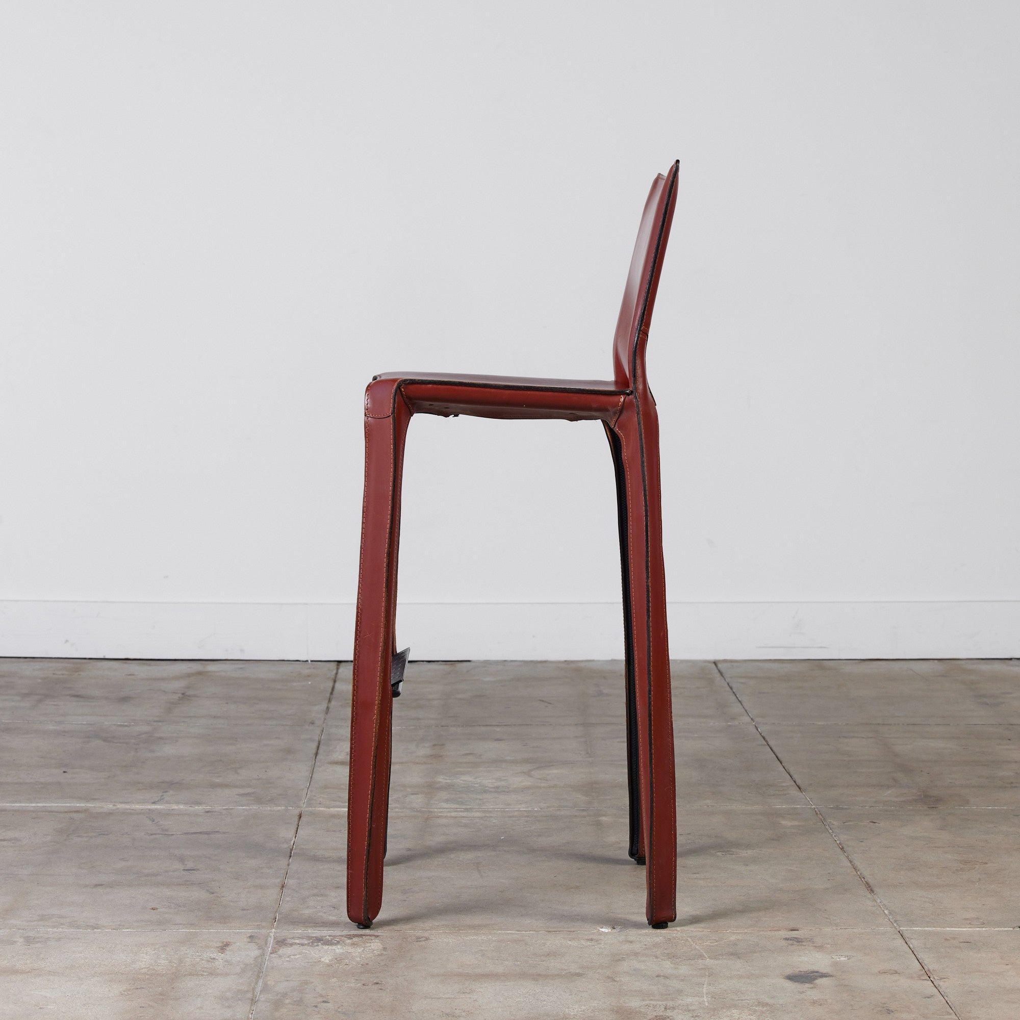 Mario Bellini Cab Counter Stool for Cassina