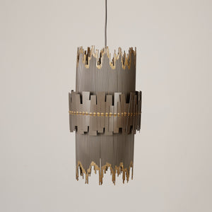 Curtis Jeré Brutalist Pendant Lamp