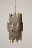 Curtis Jeré Brutalist Pendant Lamp