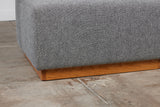 Pair of Giancarlo Piretti Style Modern Cubic Sofa Seats