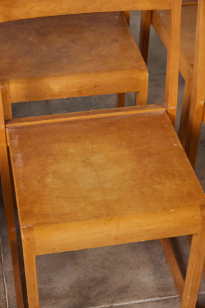 Set of Six Sven Markelius 'Orchestra' Chairs