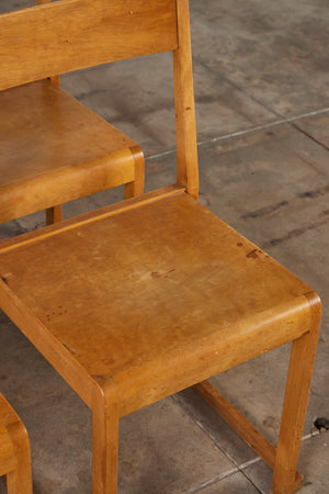 Set of Six Sven Markelius 'Orchestra' Chairs