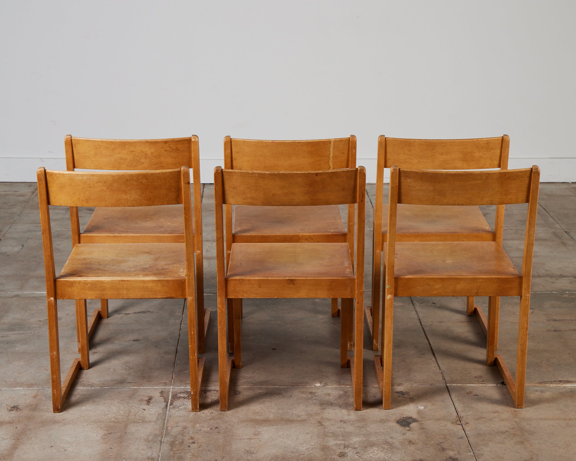 Set of Six Sven Markelius 'Orchestra' Chairs