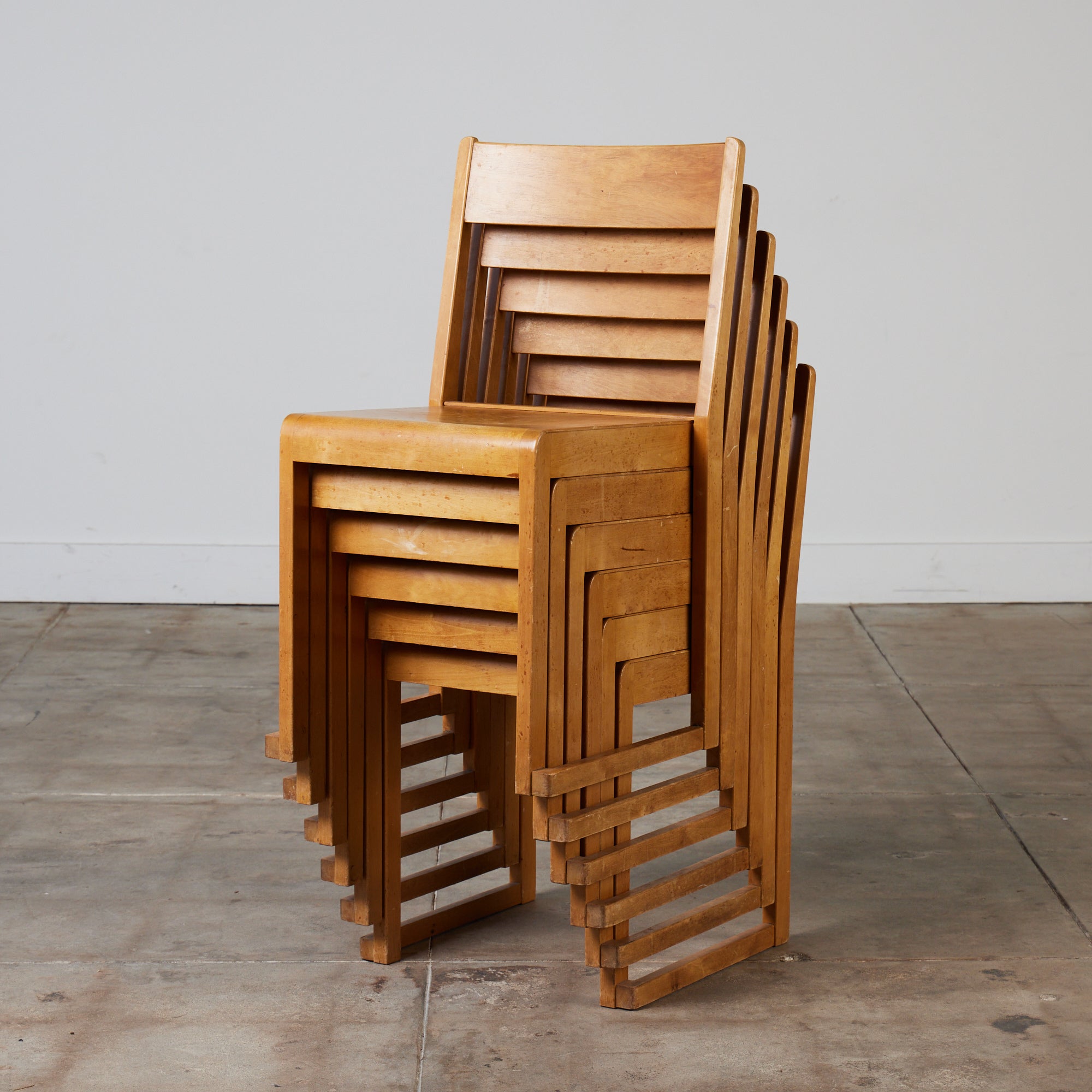 Set of Six Sven Markelius 'Orchestra' Chairs