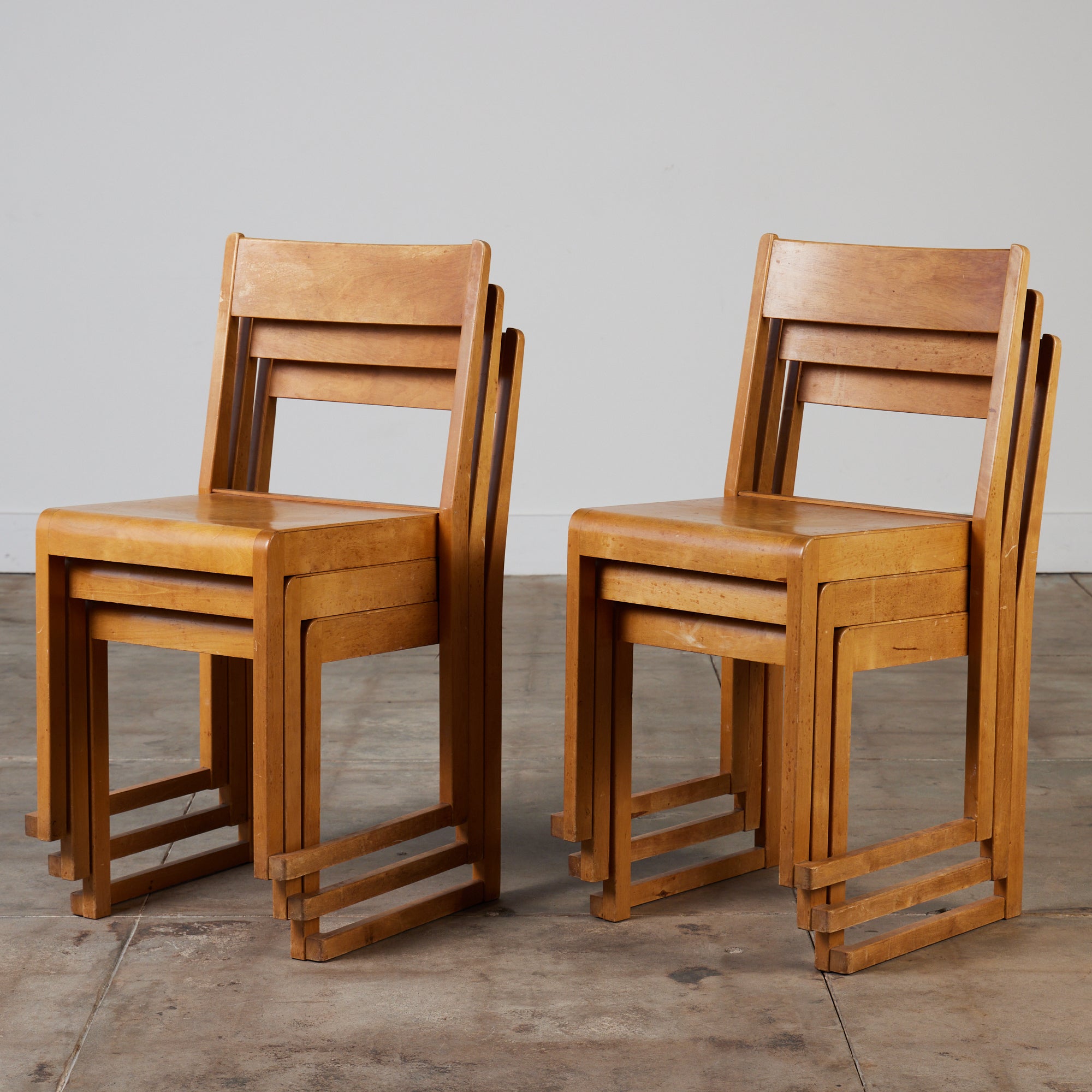 Set of Six Sven Markelius 'Orchestra' Chairs