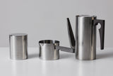 Arne Jacobsen Stainless Steel Danish Tea Set for Stelton