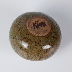 Ernie Kim Petite Speckled Ceramic Bud Vase